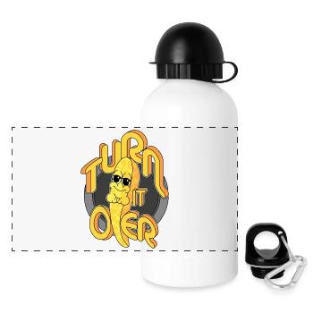 TURN IT OVER - Panoramic Thermal Bottle with Lid 500 ml - white - Front