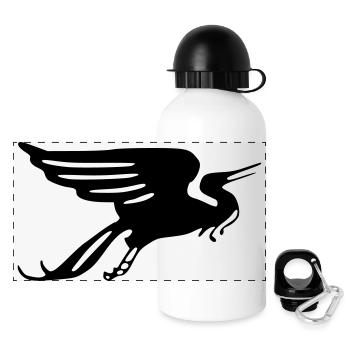 Wandervogel - Panoramic Thermal Bottle with Lid 500 ml - white - Front