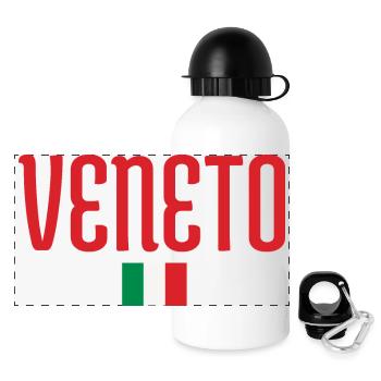 Vento Italian Flag Graphic Tee - Panoramic Thermal Bottle with Lid 500 ml - white - Front