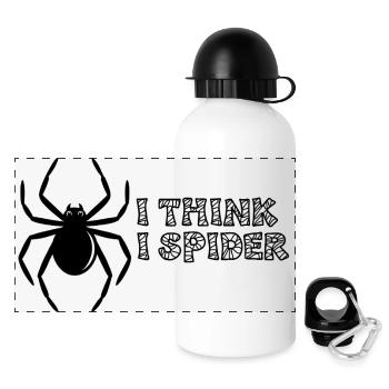 I think I spider - Panoramic Thermal Bottle with Lid 500 ml - white - Front