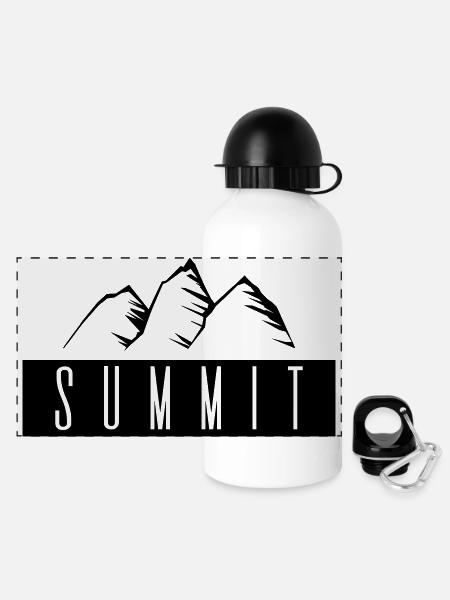 Summit - Panoramic Thermal Bottle with Lid 500 ml - white