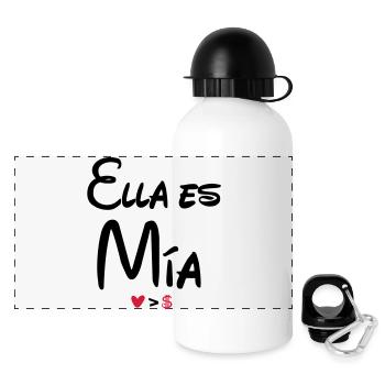 ella_es_mia - Panoramic Thermal Bottle with Lid 500 ml - white - Front