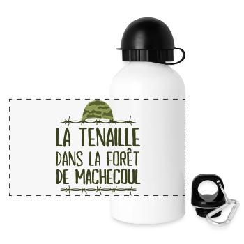 la septième compagnie, la 7ème compagnie - Gourde panoramique avec couvercle 500 ml - blanc - Devant