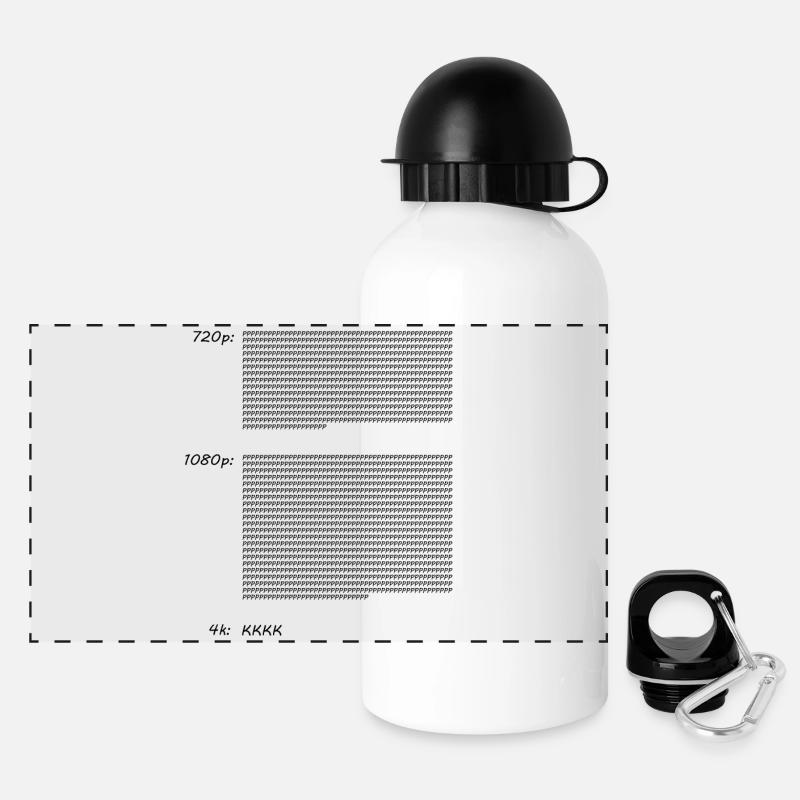 720P1080P4K black - Panoramic Thermal Bottle with Lid 500 ml - white
