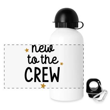 New to the Crew Baby 2026 Gift New Member - Panoramic Thermal Bottle with Lid 500 ml - white - Front
