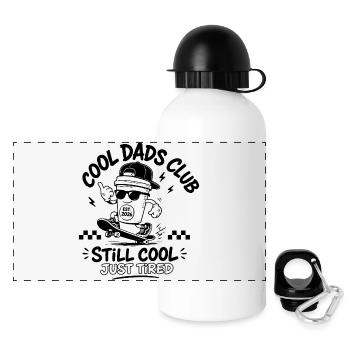 Cool Dads Club Still Cool Just Tired - Panoramic Thermal Bottle with Lid 500 ml - white - Front