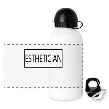 Esthetician Proud Gradedian Esthetician Gift - Gourde panoramique avec couvercle 500 ml - blanc - Devant