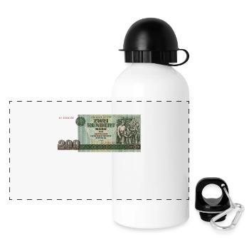 200 mark of the gdr - Panoramic Thermal Bottle with Lid 500 ml - white - Front