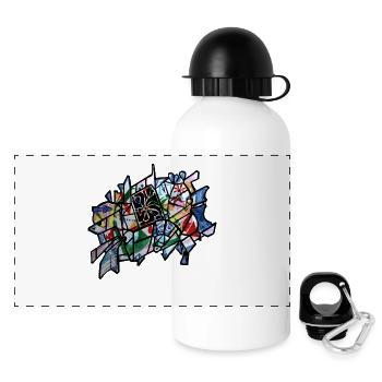 Mind Games - Panoramic Thermal Bottle with Lid 500 ml - white - Front