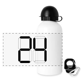 NUMÉRO 24 Vingt-Quatre Cadeaux Numériques - Gourde panoramique avec couvercle 500 ml - blanc - Devant