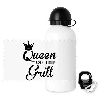 Queen of the Grill - Gourde panoramique avec couvercle 500 ml - blanc - Devant
