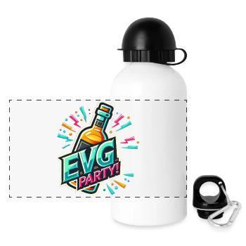 Stag Stag Party - Panoramic Thermal Bottle with Lid 500 ml - white - Front