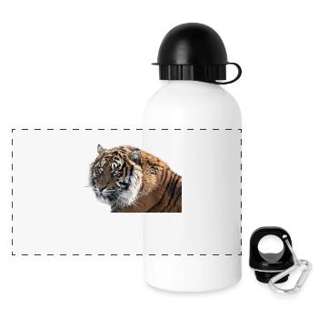 Bengal tiger - Panoramic Thermal Bottle with Lid 500 ml - white - Front