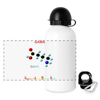 GABA - Rosie Aldrich - Panoramic Thermal Bottle with Lid 500 ml - white - Front