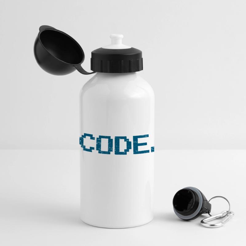 Code de programmation informatique Gourde panoramique avec couvercle 500 ml