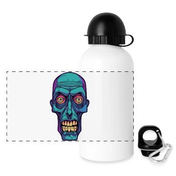 Monster Zombie - Panoramic Thermal Bottle with Lid 500 ml - white - Front