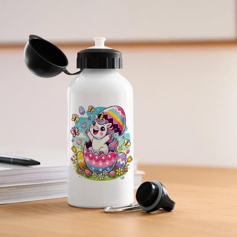 Easter Happy Easter Easter Bunny Easter Egg Spring Panoramic Thermal Bottle with Lid 500 ml