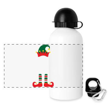 eleven squad artboard 1 - Panoramic Thermal Bottle with Lid 500 ml - white - Front