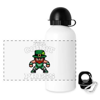 FULL COURT PRESS - BASKETBALL - Panoramic Thermal Bottle with Lid 500 ml - white - Front