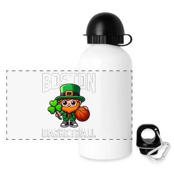 BOSTON BASKETBALL - BASKETBALL - Panoramic Thermal Bottle with Lid 500 ml - white - Front