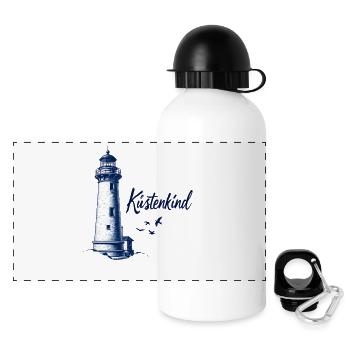 Coastal Child - Panoramic Thermal Bottle with Lid 500 ml - white - Front