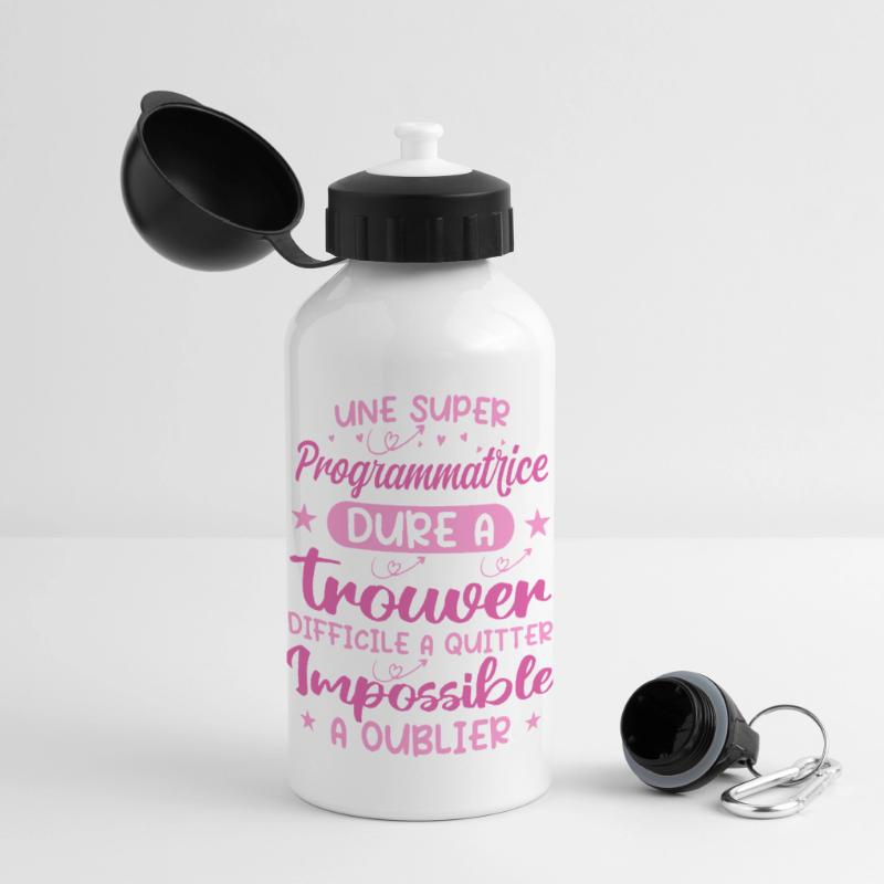 A Super Programmer - Programmer Gift Panoramic Thermal Bottle with Lid 500 ml