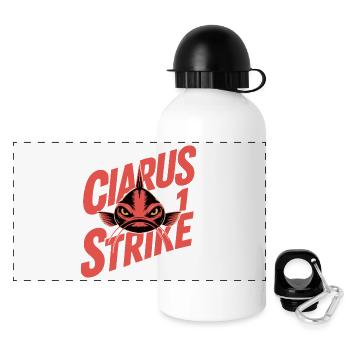 CIARUS STRIKE - Panoramic Thermal Bottle with Lid 500 ml - white - Front