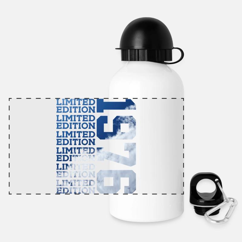 50 ANS ÉDITION LIMITÉE 1976 50E ANNIVERSAIRE - Gourde panoramique avec couvercle 500 ml - blanc