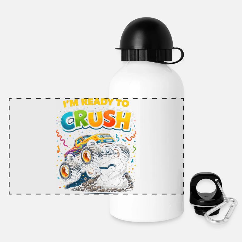 Ready for Crush 2 - Panoramic Thermal Bottle with Lid 500 ml - white