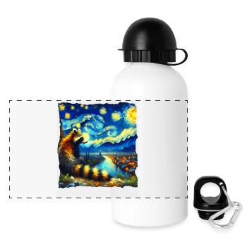 Coati Starry Night - Panoramic Thermal Bottle with Lid 500 ml - white - Front