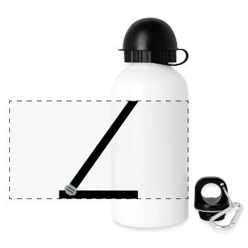 Seat belt - Panoramic Thermal Bottle with Lid 500 ml - white - Front