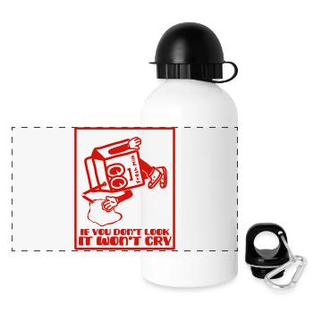 Parenting Advice Art - Spilled Milk Idome Child - Panoramic Thermal Bottle with Lid 500 ml - white - Front