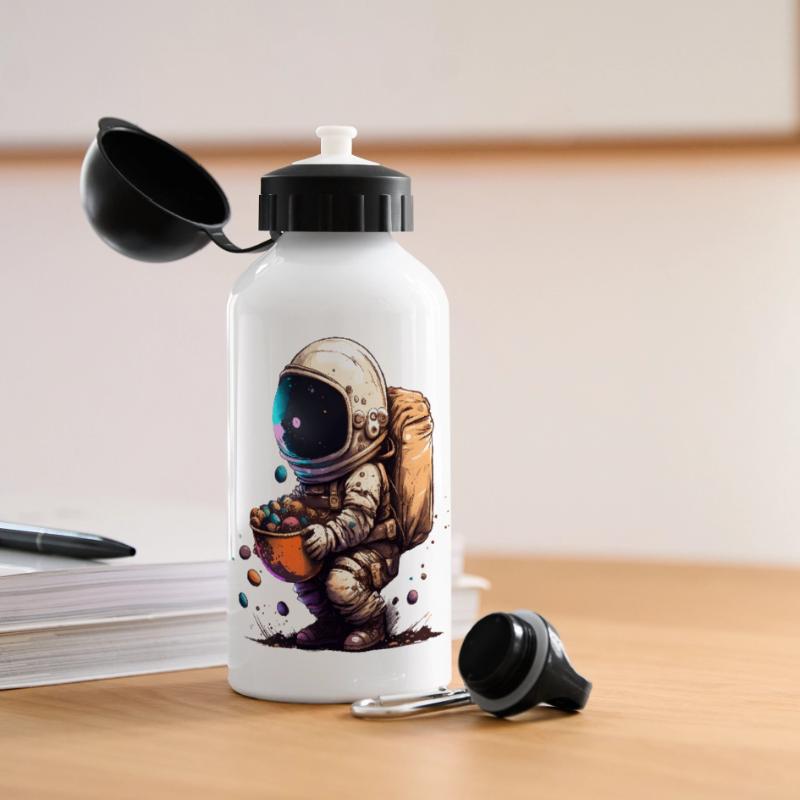 Easter Easter Bunny Easter Eve Easter Sunday Easter Egg Spring Panoramic Thermal Bottle with Lid 500 ml