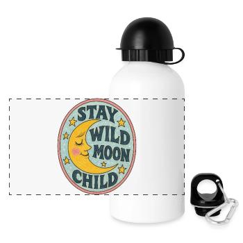 Séjour Wild Moon Child - Gourde panoramique avec couvercle 500 ml - blanc - Devant
