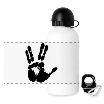 Live long and prosper - Panoramic Thermal Bottle with Lid 500 ml - white - Front