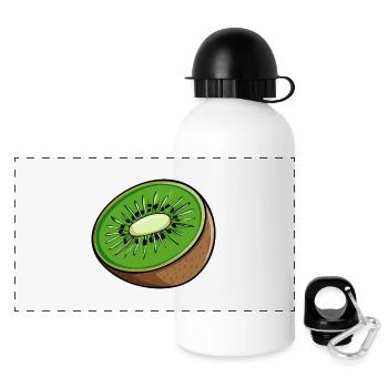 Kiwi - Panoramic Thermal Bottle with Lid 500 ml - white - Front