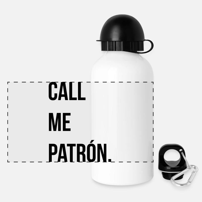 el Patron - Gourde panoramique avec couvercle 500 ml - blanc