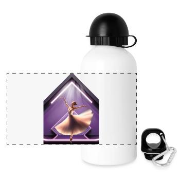 Ballerina - Panoramic Thermal Bottle with Lid 500 ml - white - Front