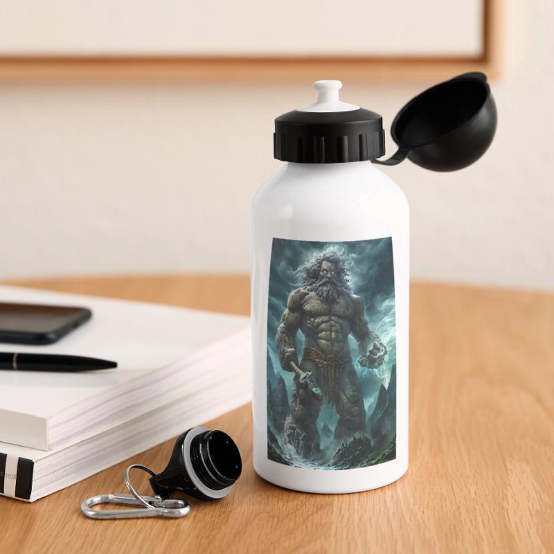 Cadeau géant géant Gourde panoramique avec couvercle 500 ml