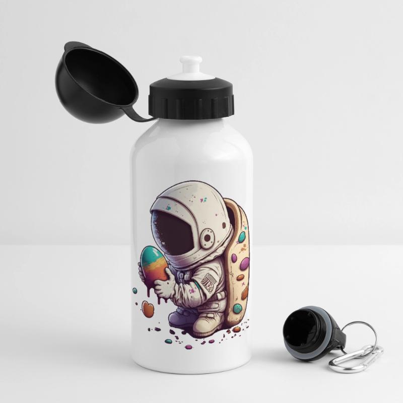 Easter Easter Bunny Easter Eve Easter Sunday Easter Egg Spring Panoramic Thermal Bottle with Lid 500 ml