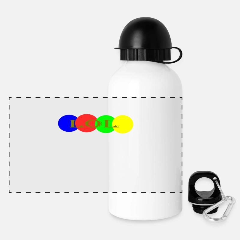 LOL - Panoramic Thermal Bottle with Lid 500 ml - white