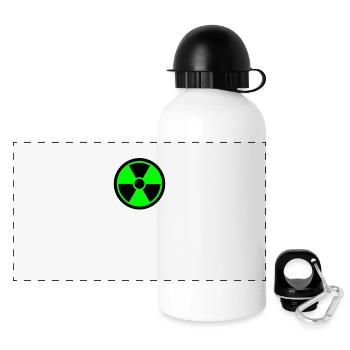 Radioactive - Panoramic Thermal Bottle with Lid 500 ml - white - Front