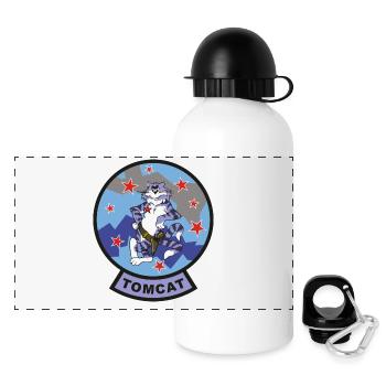 Tomcat - Russian Camo - Panoramic Thermal Bottle with Lid 500 ml - white - Front