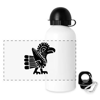Bird Maya - Panoramic Thermal Bottle with Lid 500 ml - white - Front