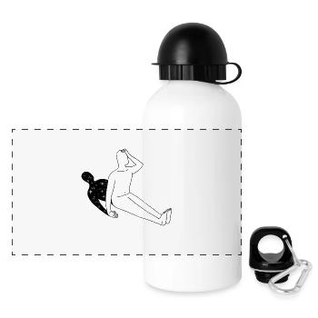 Big Bang - Panorama Trinkflasche mit Deckel 500 ml - Weiß - Vorne
