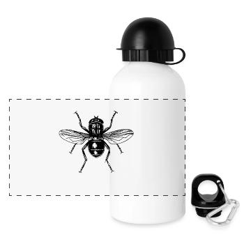 Fly - Panoramic Thermal Bottle with Lid 500 ml - white - Front