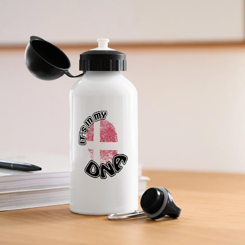 Geschenk Its in my dna dns roots Daenemark Panorama Trinkflasche mit Deckel 500 ml