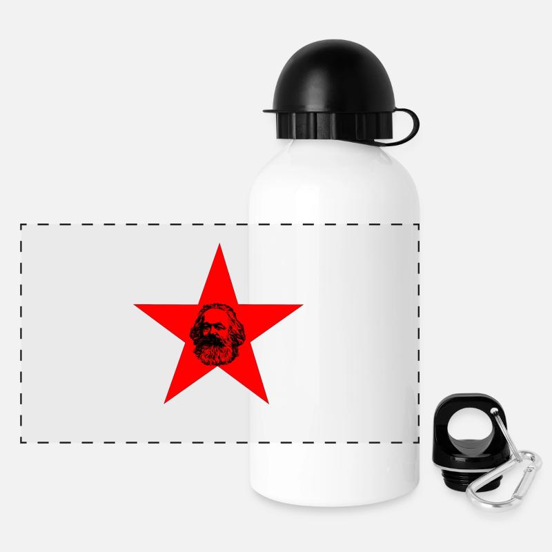 Marx - Gourde panoramique avec couvercle 500 ml - blanc