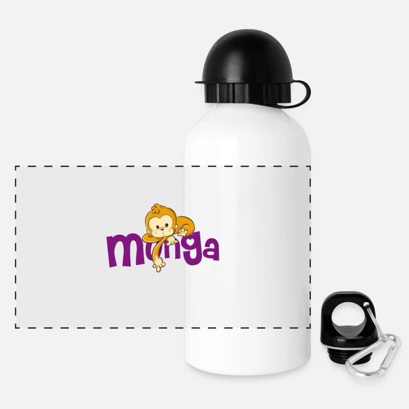 Munga - Gourde panoramique avec couvercle 500 ml - blanc