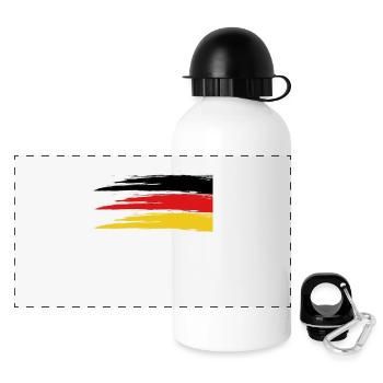 Germany - Panoramic Thermal Bottle with Lid 500 ml - white - Front